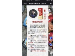 吴晓萍大师私房酒，吴窖原浆全国招商图2